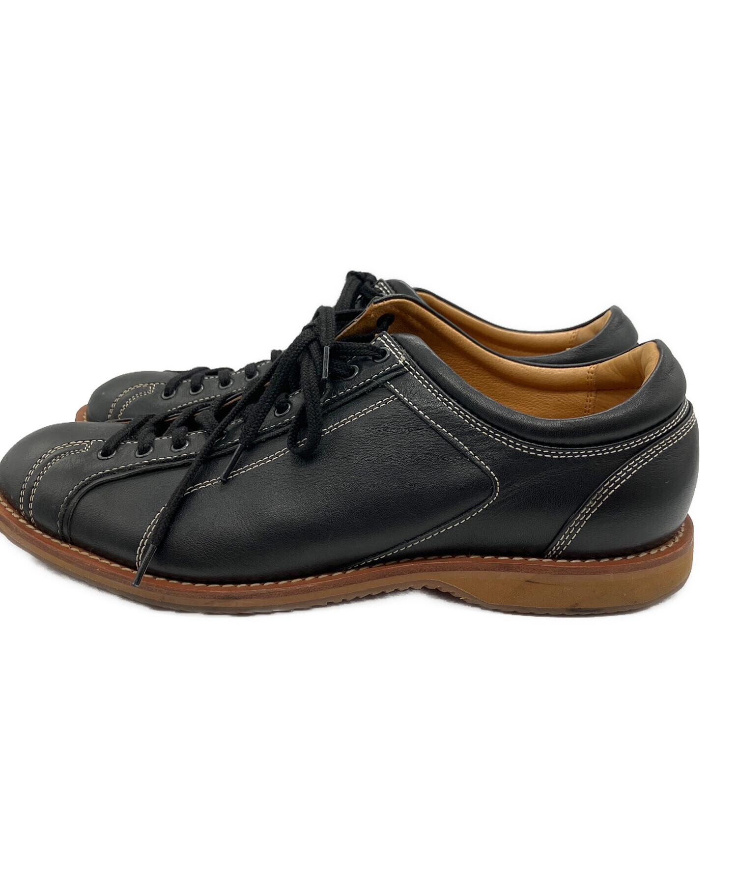 中古・古着通販】REGAL (リーガル) レザースニーカー ブラック サイズ