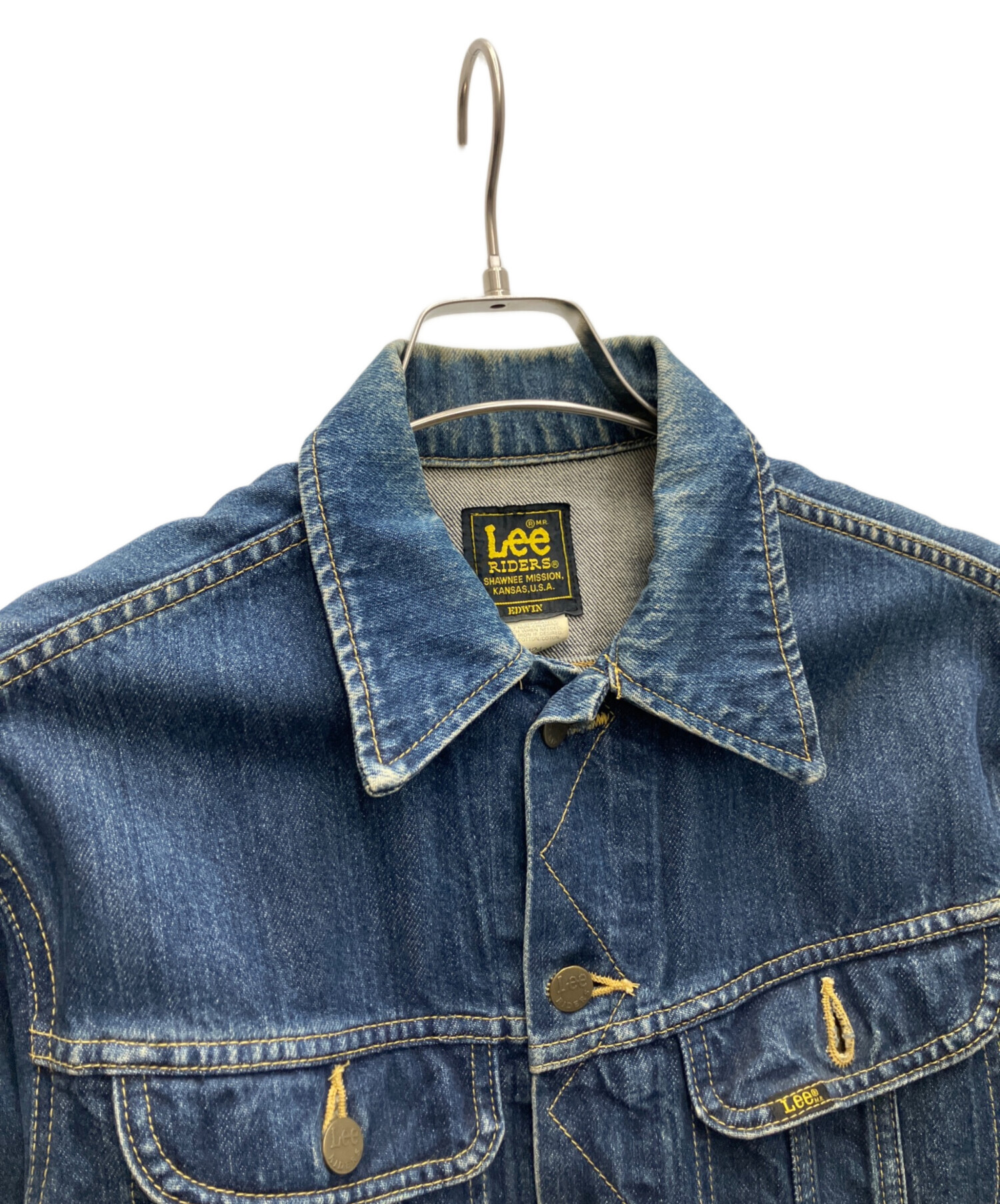 中古・古着通販】LEE (リー) デニムジャケット インディゴ サイズ:M