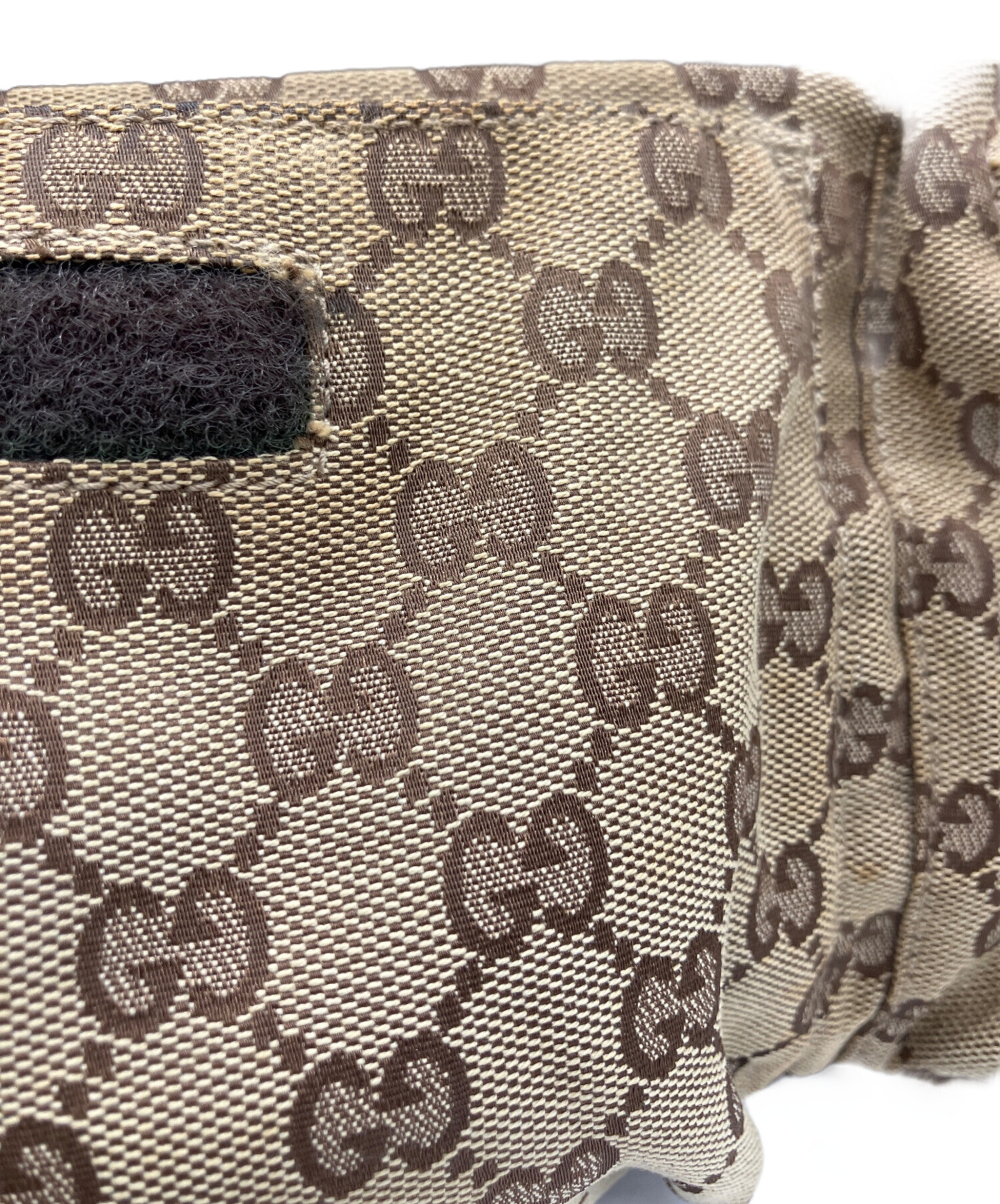 GUCCI　ウエストポーチ 中古・古着通販】GUCCI (グッチ) ウエストポーチ ベージュ｜ブランド