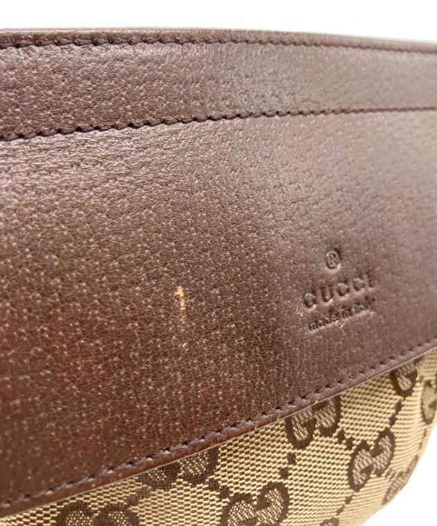 中古・古着通販】GUCCI (グッチ) ウエストポーチ ベージュ｜ブランド