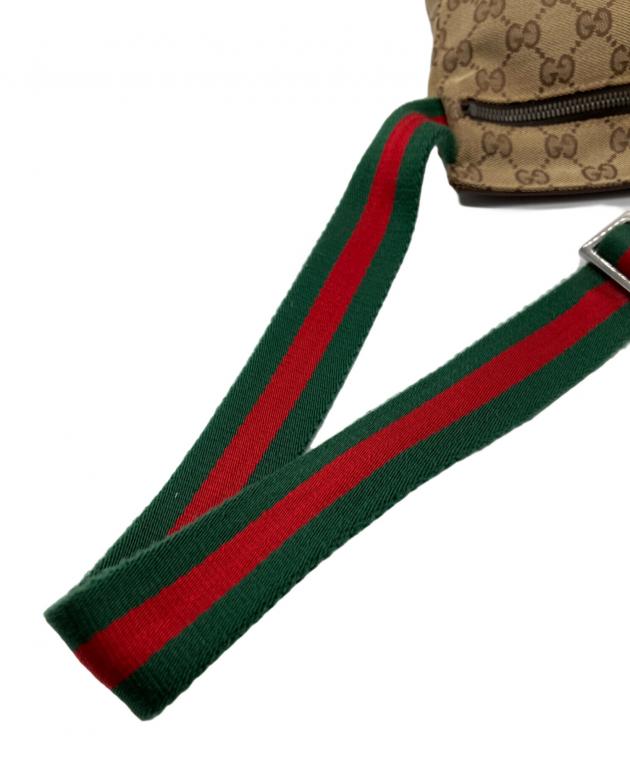 中古・古着通販】GUCCI (グッチ) ウエストポーチ ベージュ｜ブランド