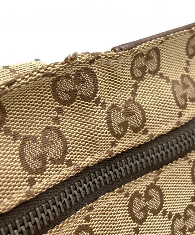 中古・古着通販】GUCCI (グッチ) ウエストポーチ ベージュ｜ブランド