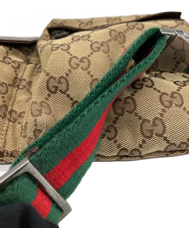 中古・古着通販】GUCCI (グッチ) ウエストポーチ ベージュ｜ブランド