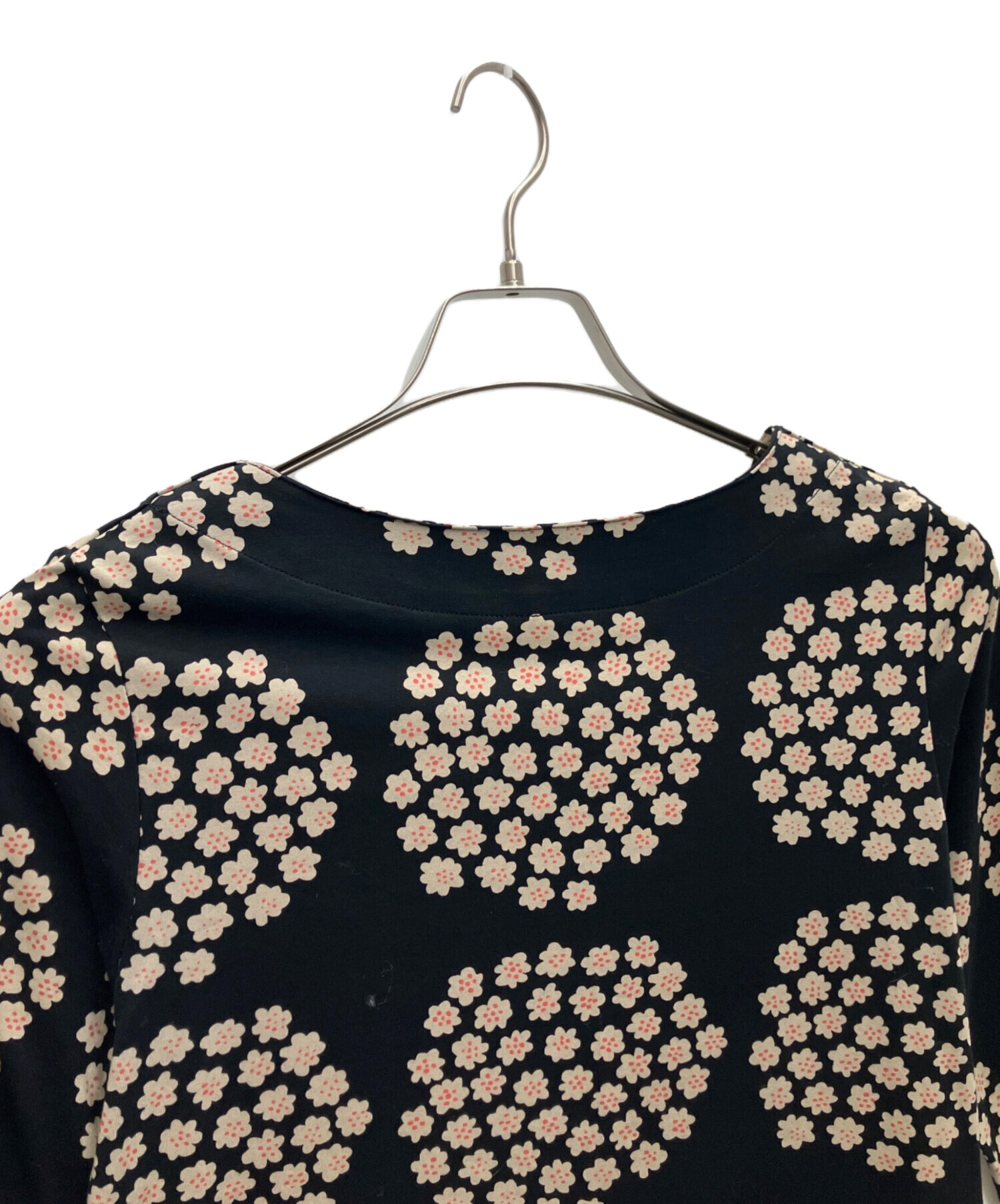 中古・古着通販】marimekko (マリメッコ) 長袖ワンピース ブラック
