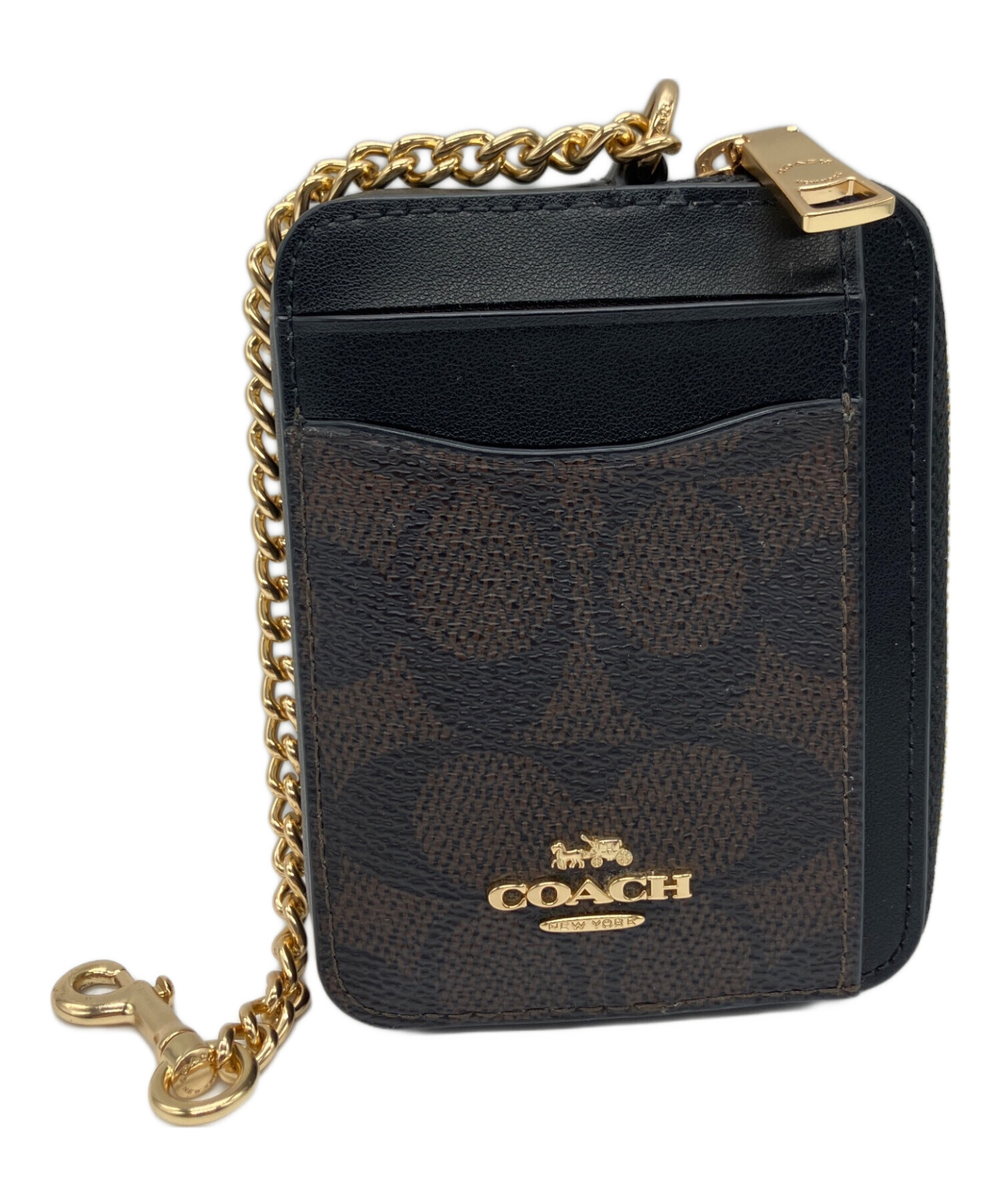 中古・古着通販】COACH (コーチ) コインケース ブラウン｜ブランド