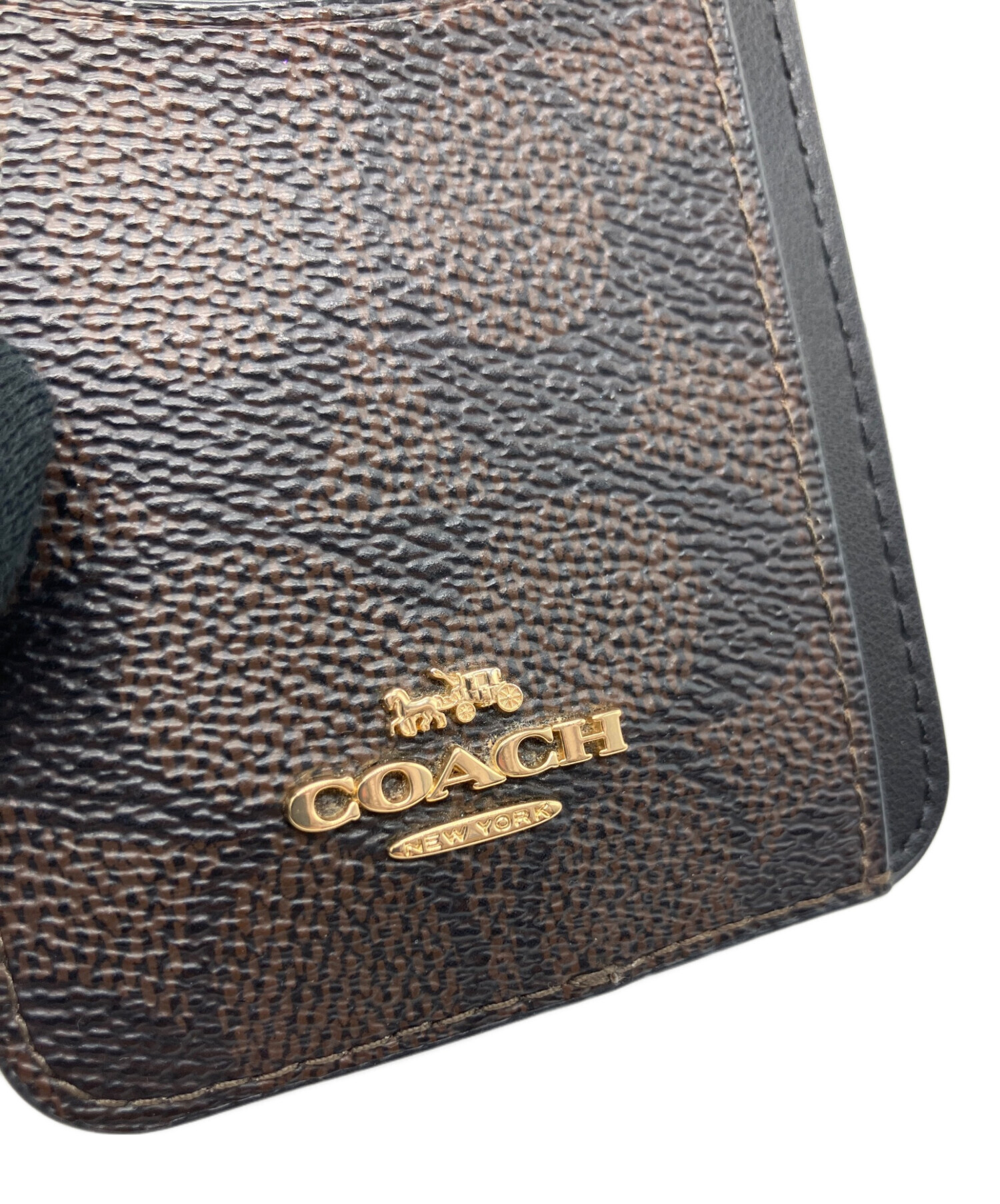 【新品・未使用】COACH ブラウン コインケース 中古・古着通販】COACH (コーチ) コインケース ブラウン｜ブランド