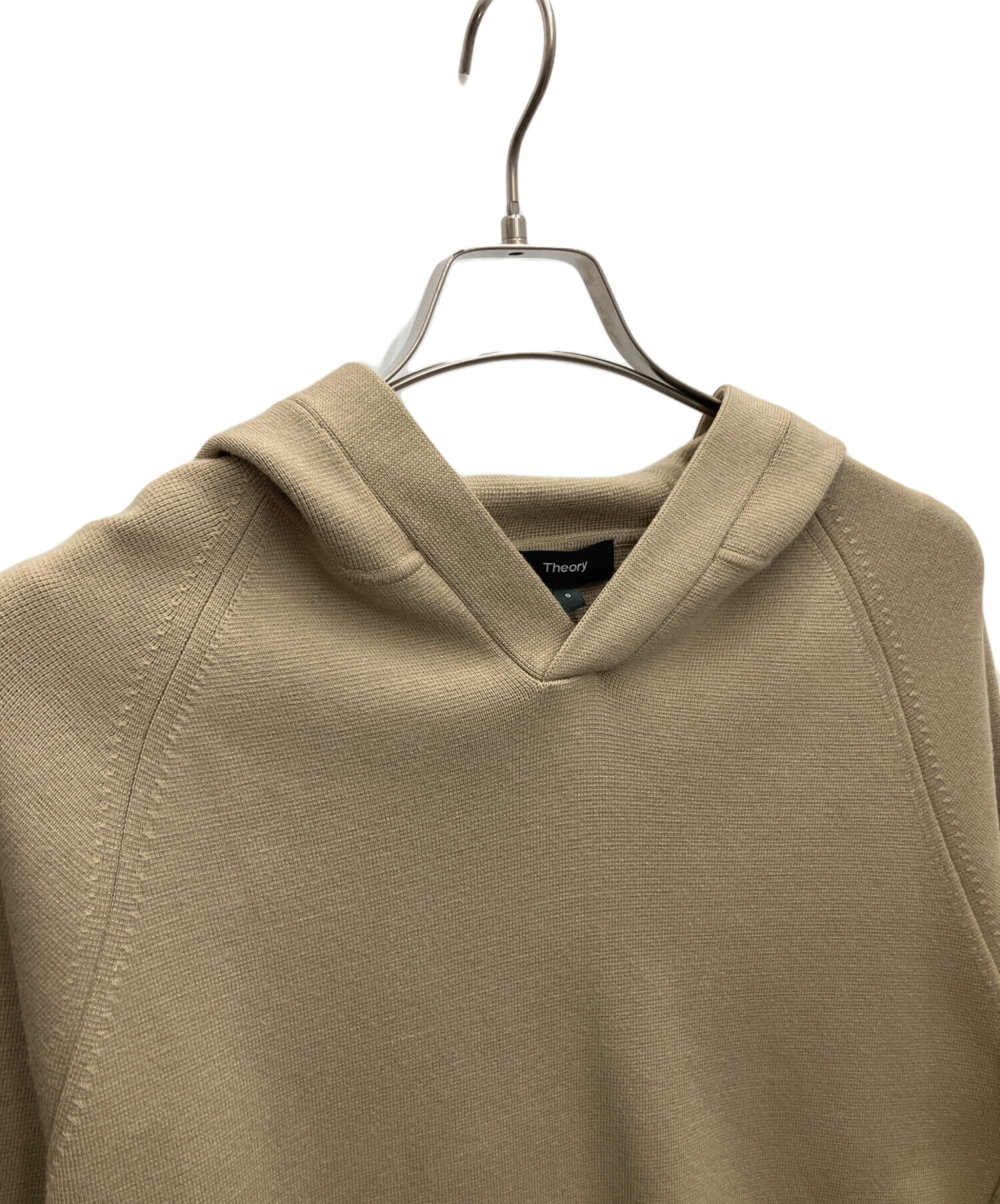 中古・古着通販】theory (セオリー) プルオーバーパーカー ブラウン