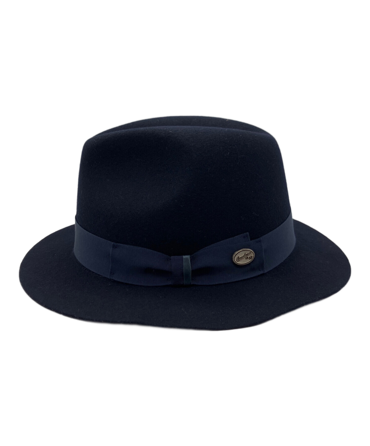 ボルサリーノ Borsalino 18.57 中折れ帽 ソフト帽 ハット 麦わら帽子 