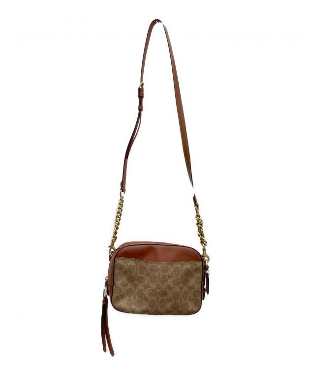 中古・古着通販】COACH (コーチ) ショルダーバッグ ブラウン｜ブランド