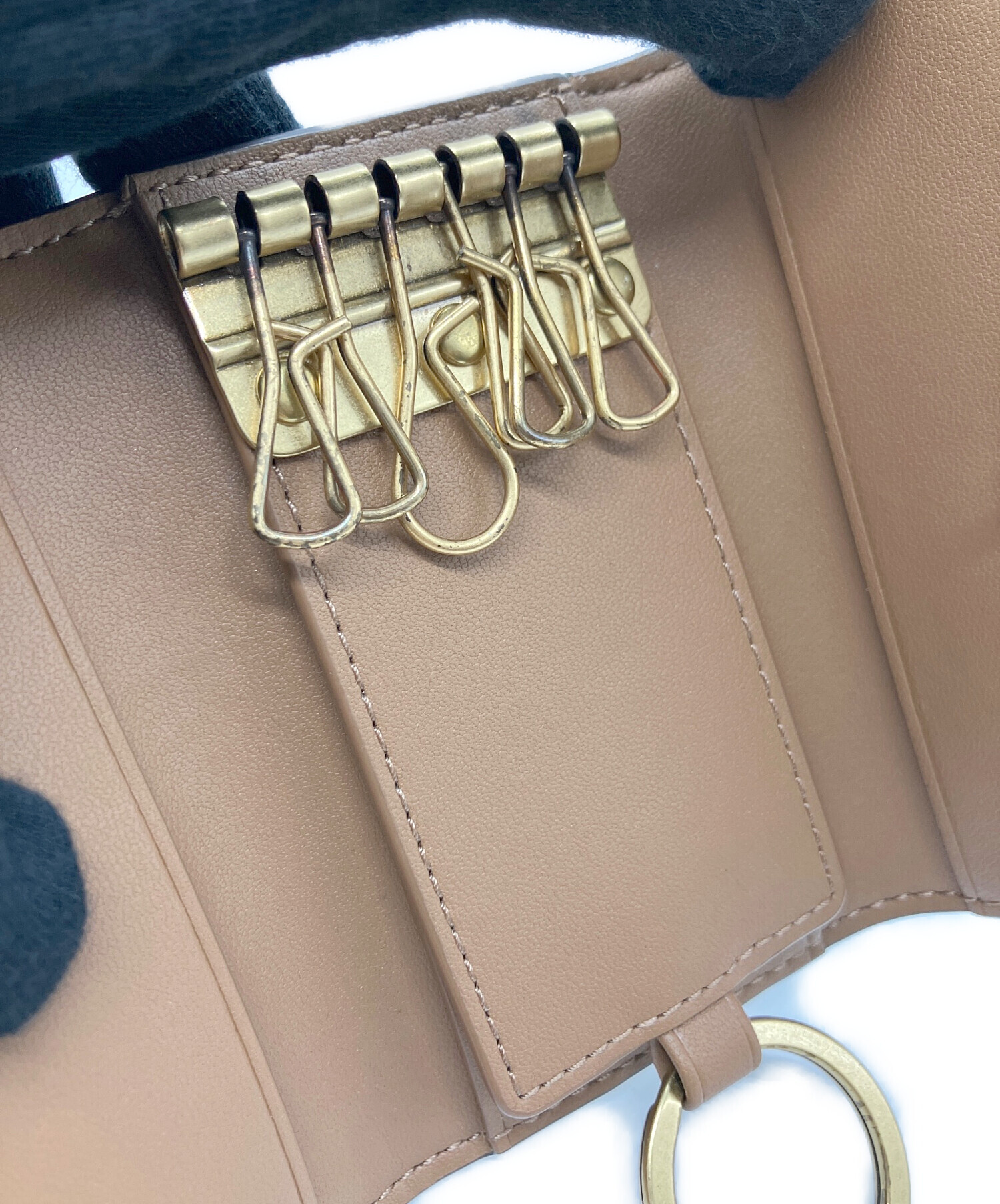 中古・古着通販】COACH (コーチ) 6 リング キー ケース・ホース アンド