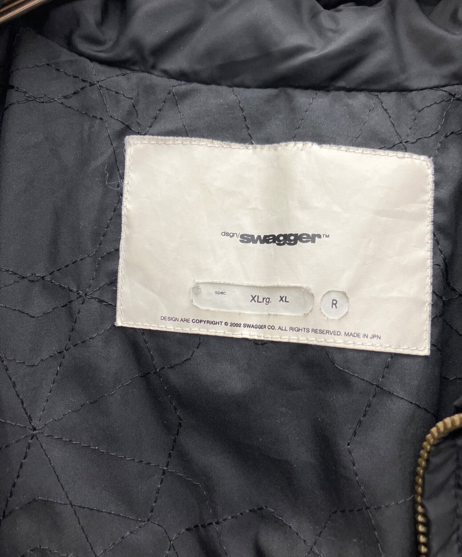 激レアサイズ⭐️SWAGGER ダウンジャケット ブラック 肉厚 XLサイズ 中古・古着通販】SWAGGER (スワッガー) ダウンジャケット ブラック