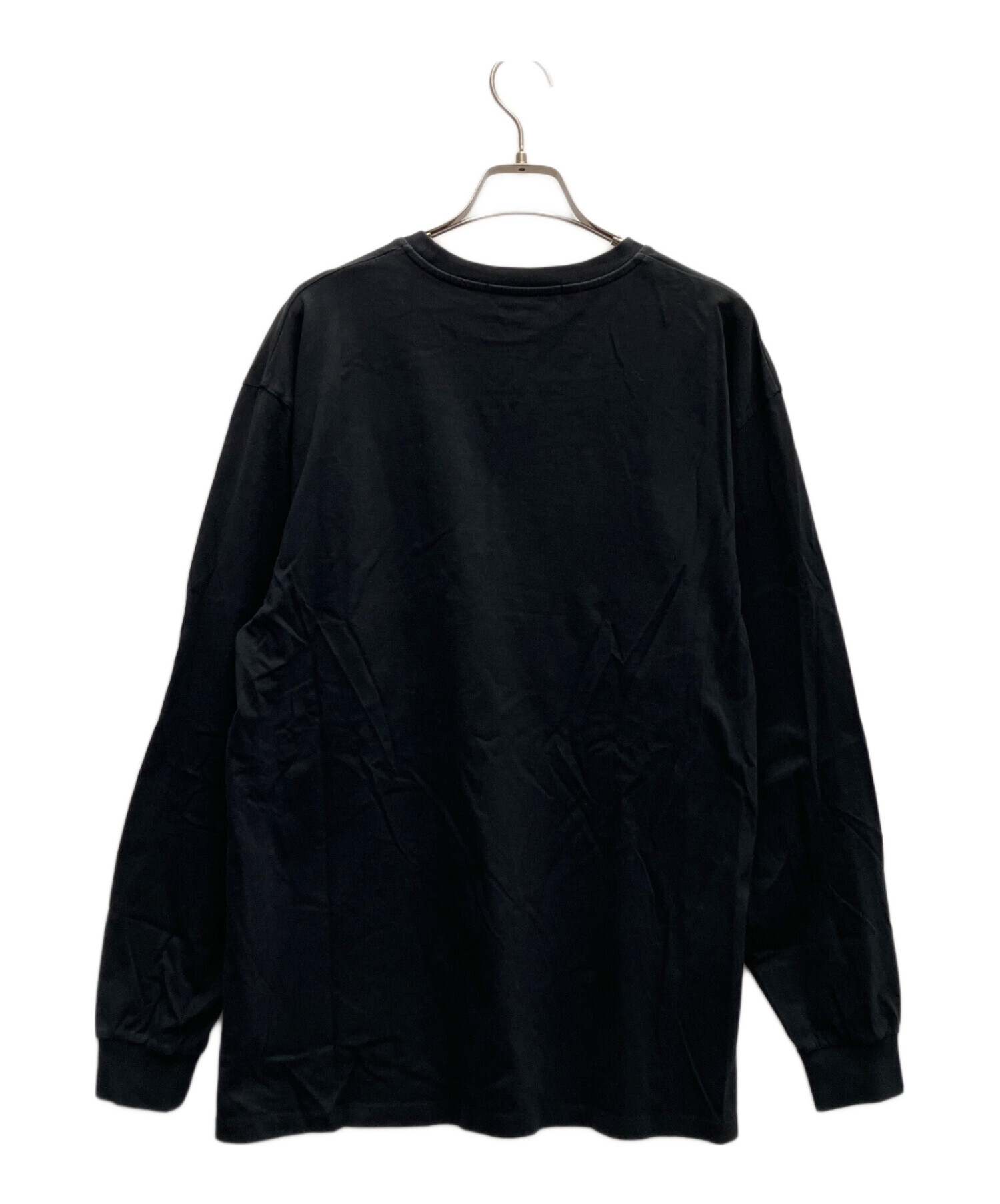中古・古着通販】MSGM (エムエスジーエム) 長袖カットソー ブラック