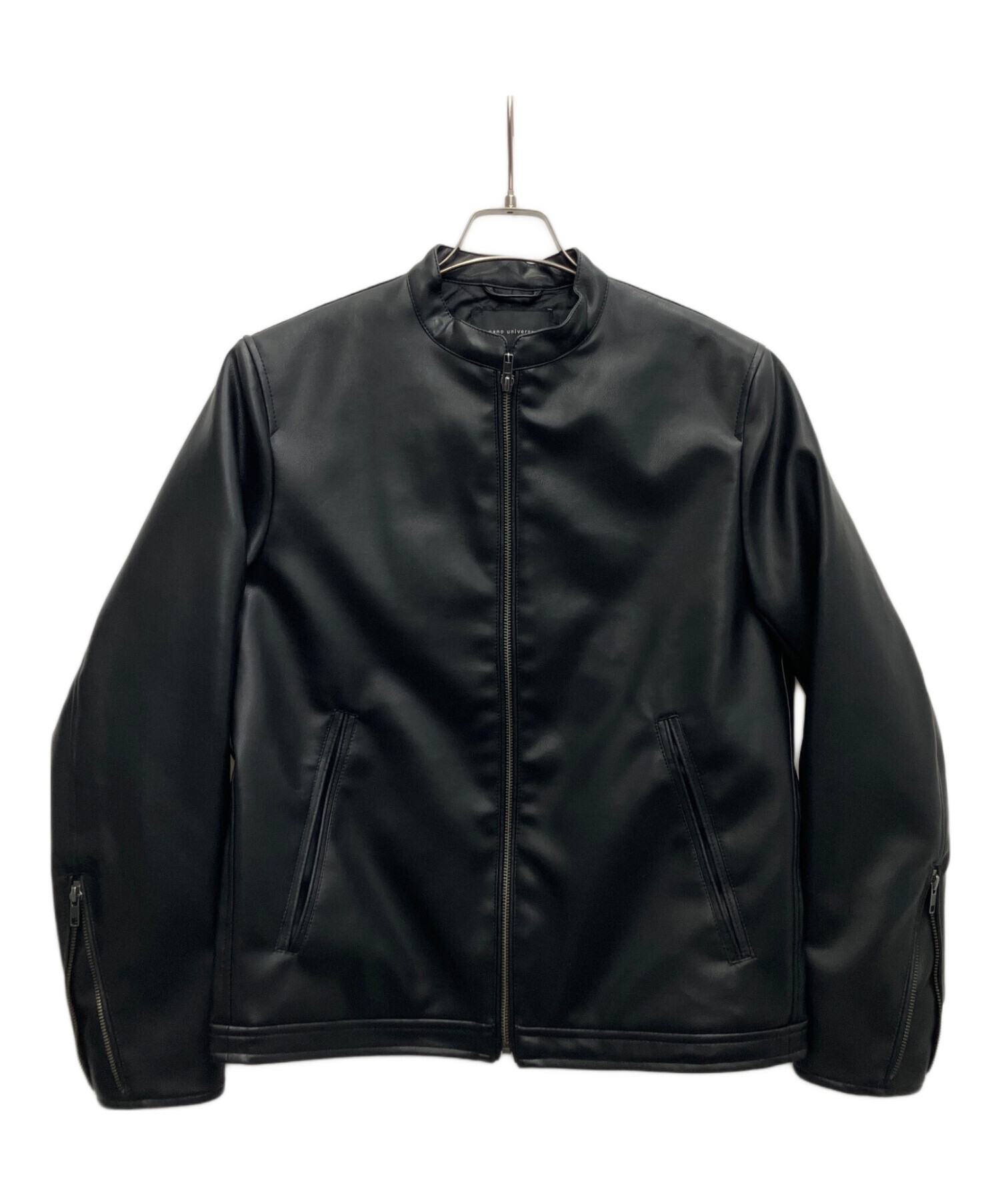 中古・古着通販】nano・universe (ナノ・ユニバース) フェイクレザー