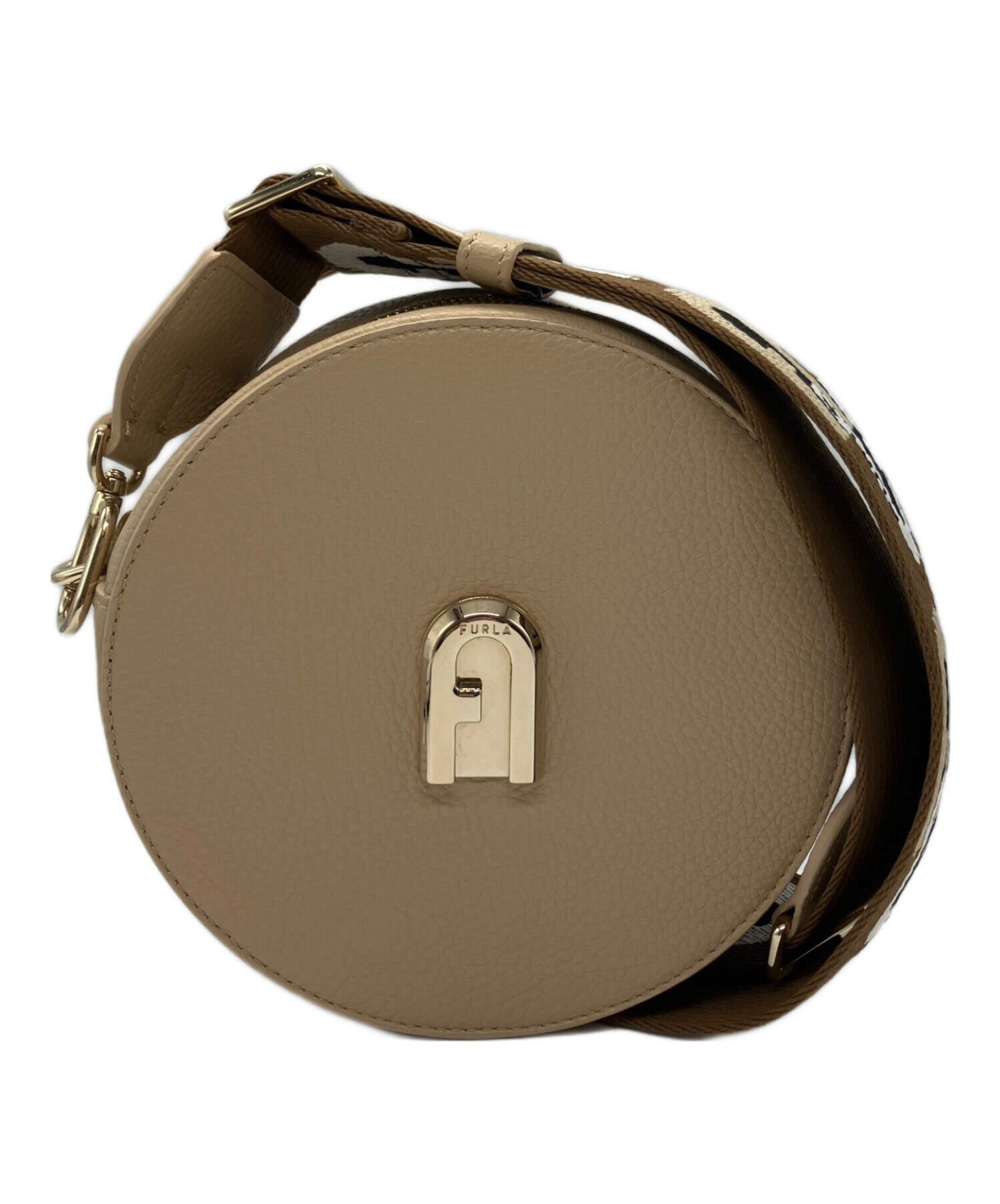 中古・古着通販】FURLA (フルラ) ショルダーバッグ ベージュ｜ブランド