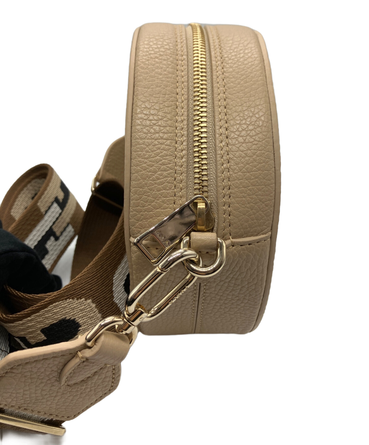 中古・古着通販】FURLA (フルラ) ショルダーバッグ ベージュ｜ブランド