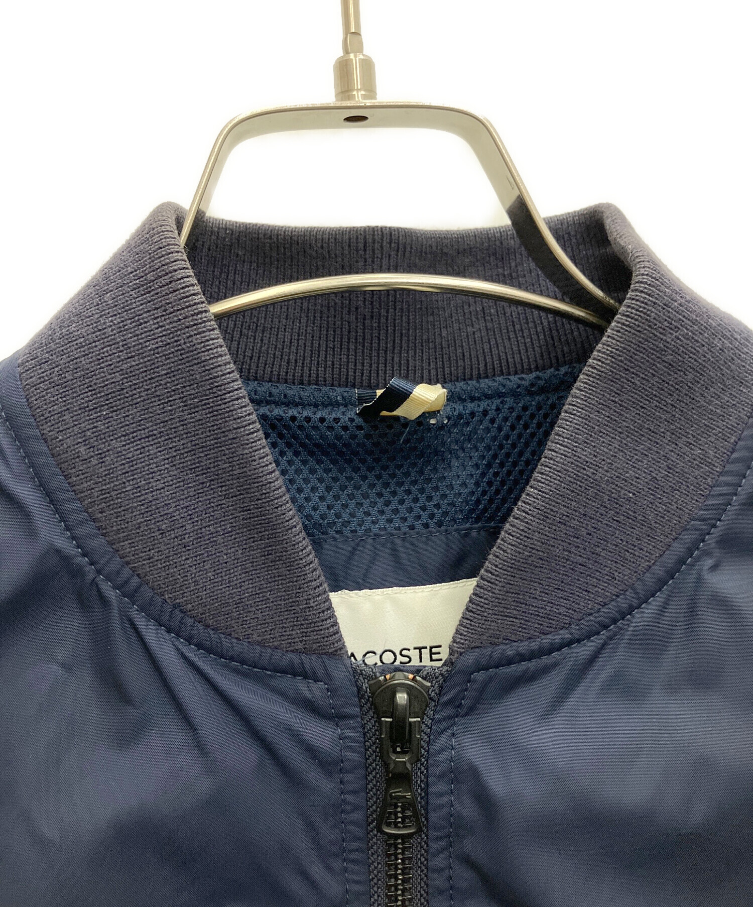 中古・古着通販】LACOSTE (ラコステ) ブルゾン ネイビー サイズ:S