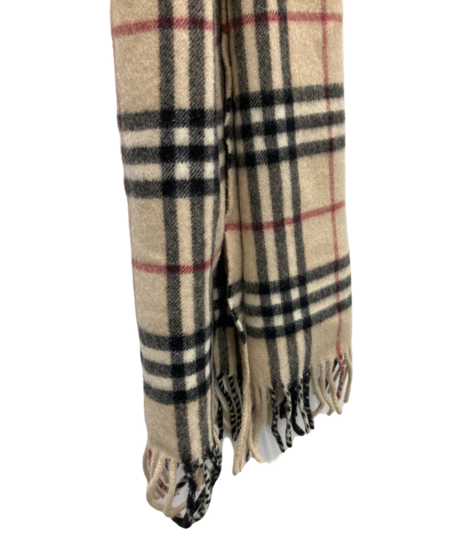 【良品】バーバリーロンドン　マフラー　ベージュ　総柄　大判　BURBERRY 良品】バーバリーロンドン マフラー ベージュ 総柄 大判 Burberry