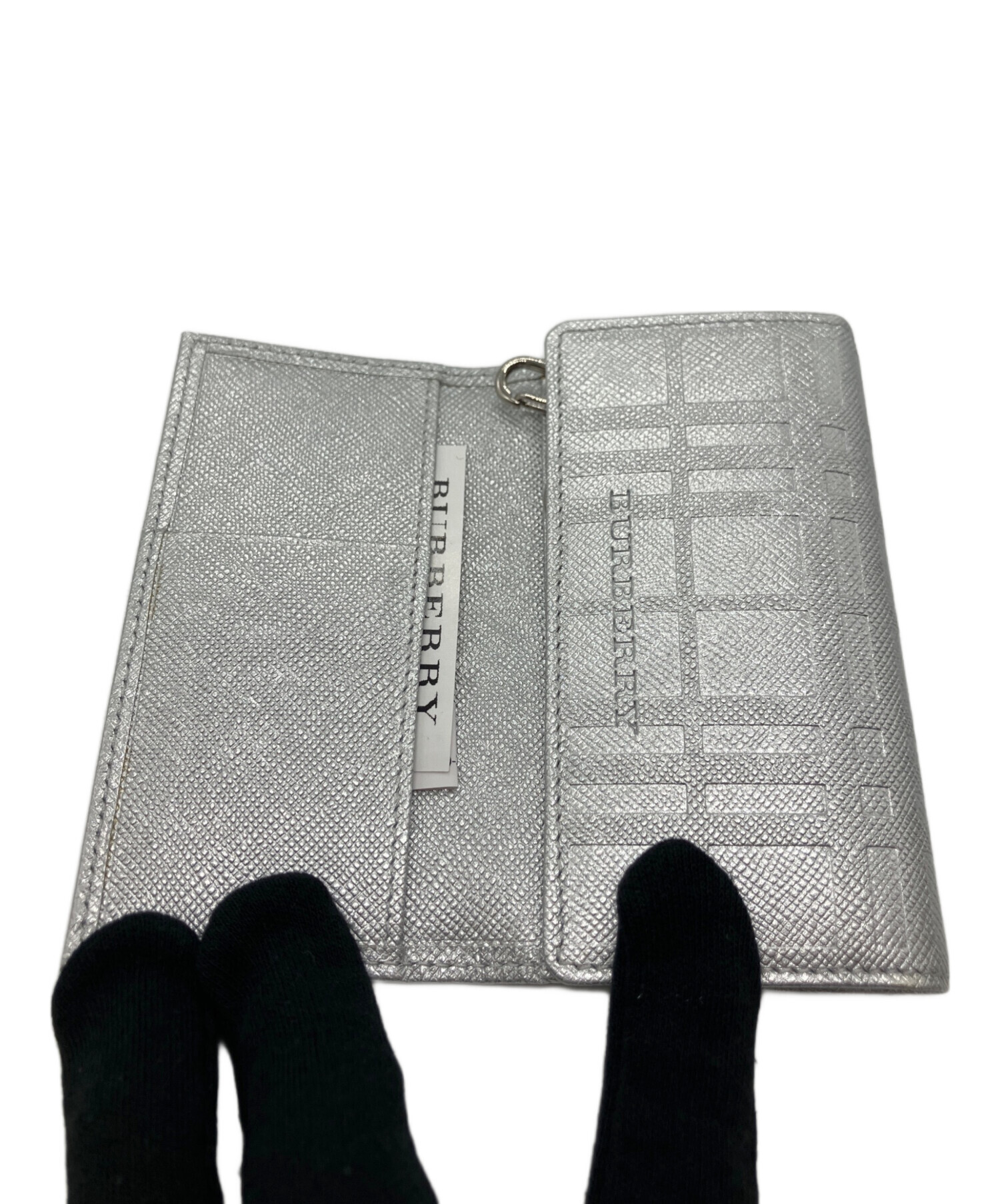中古・古着通販】BURBERRY (バーバリー) キーケース シルバー