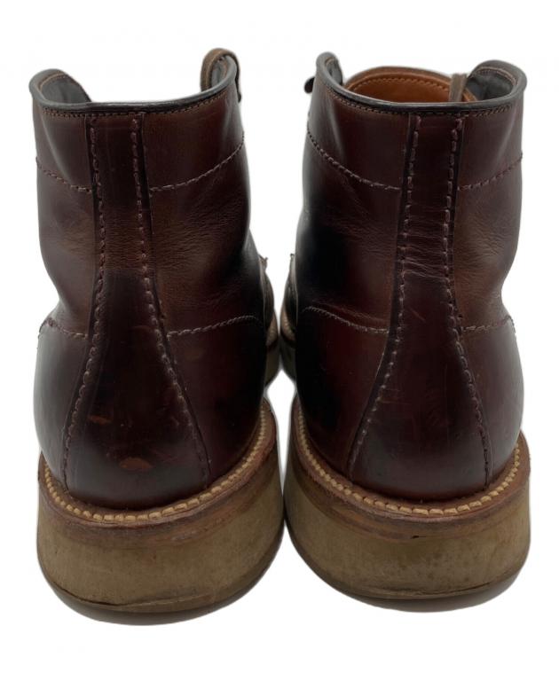 中古・古着通販】ALDEN (オールデン) ブーツ ブラウン サイズ:7 1/2