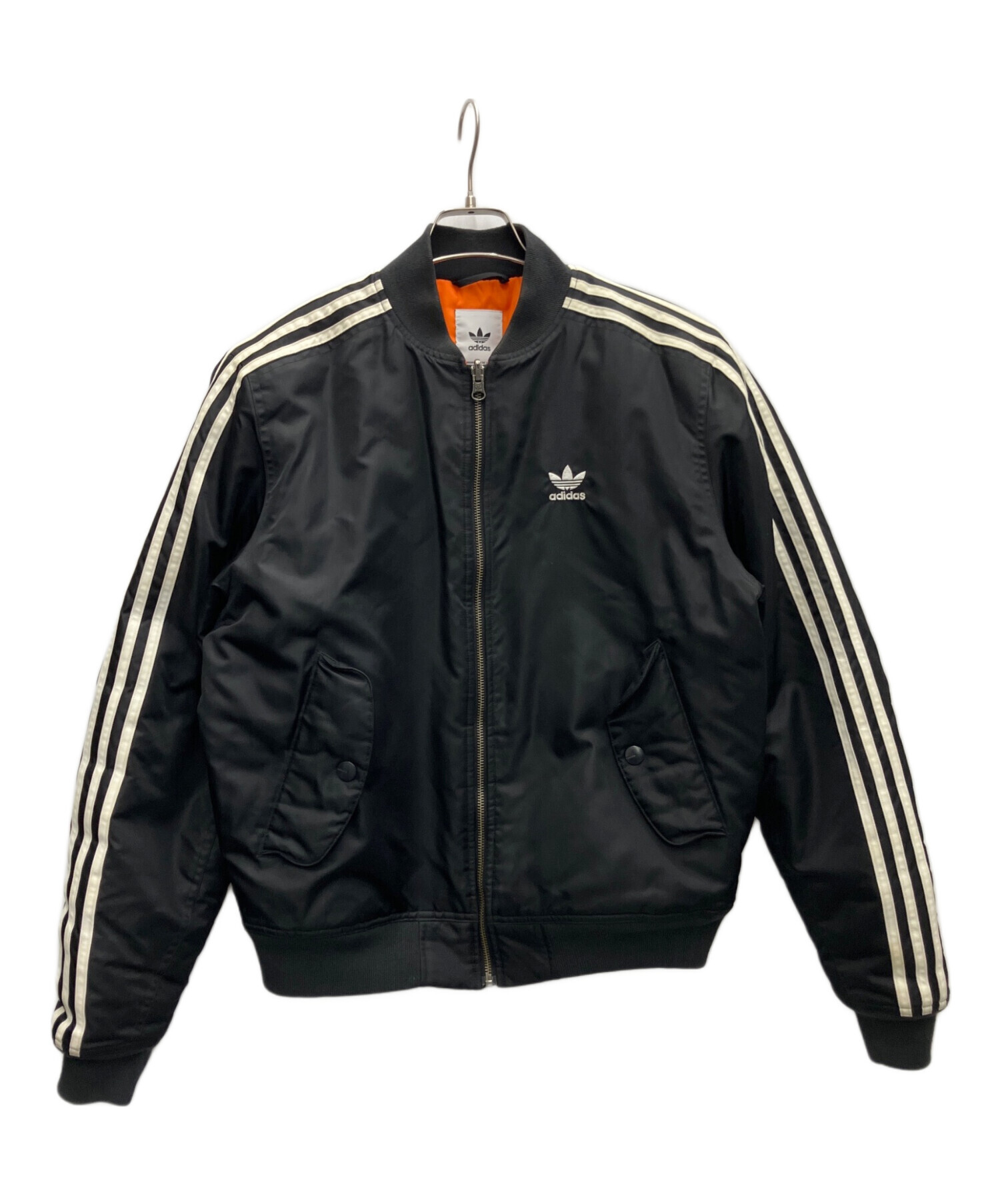 中古・古着通販】adidas (アディダス) ボンバージャケット ブラック 