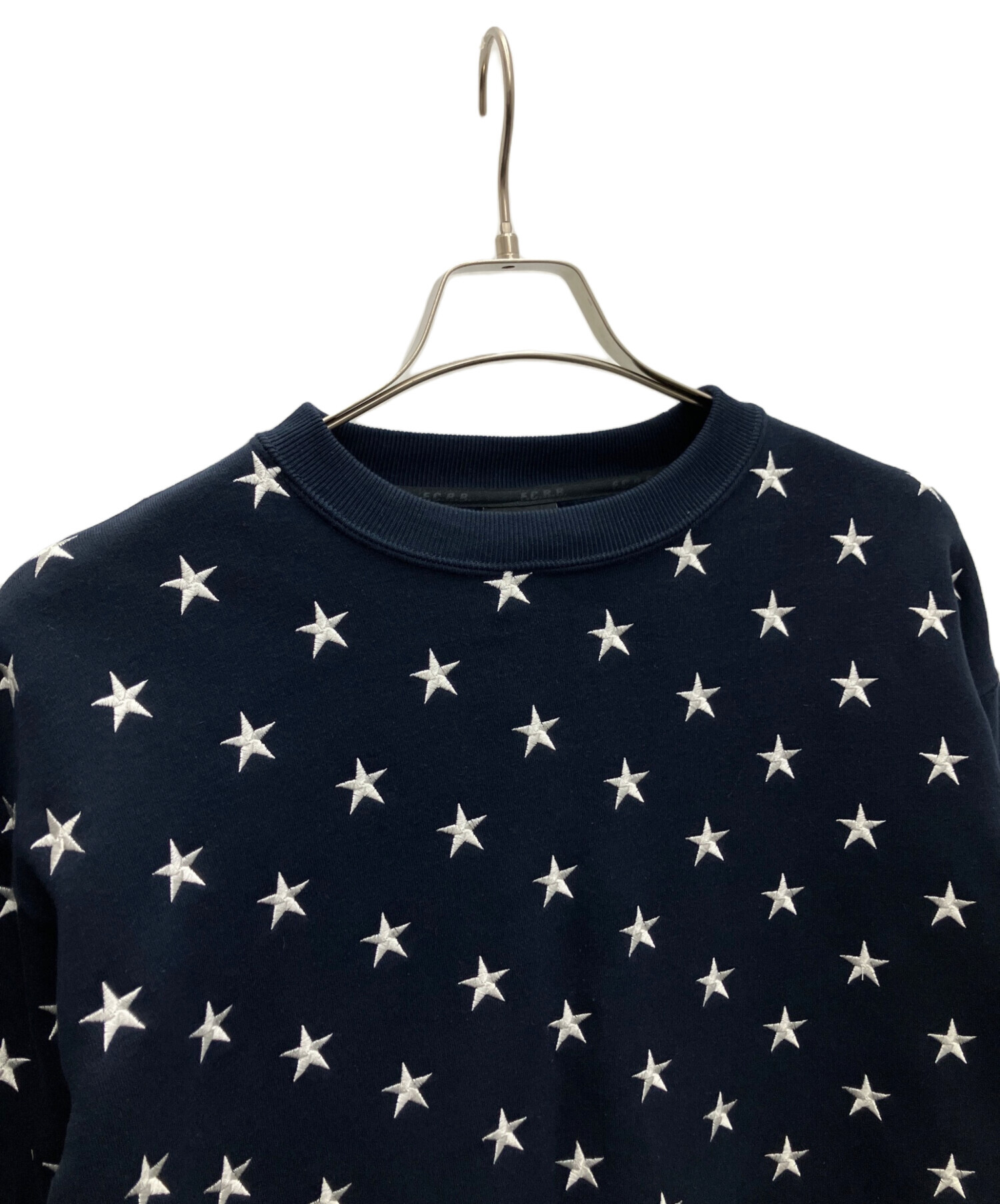 中古・古着通販】Bristol (ブリストル) ALL OVER STAR CREWNECK SWEAT 
