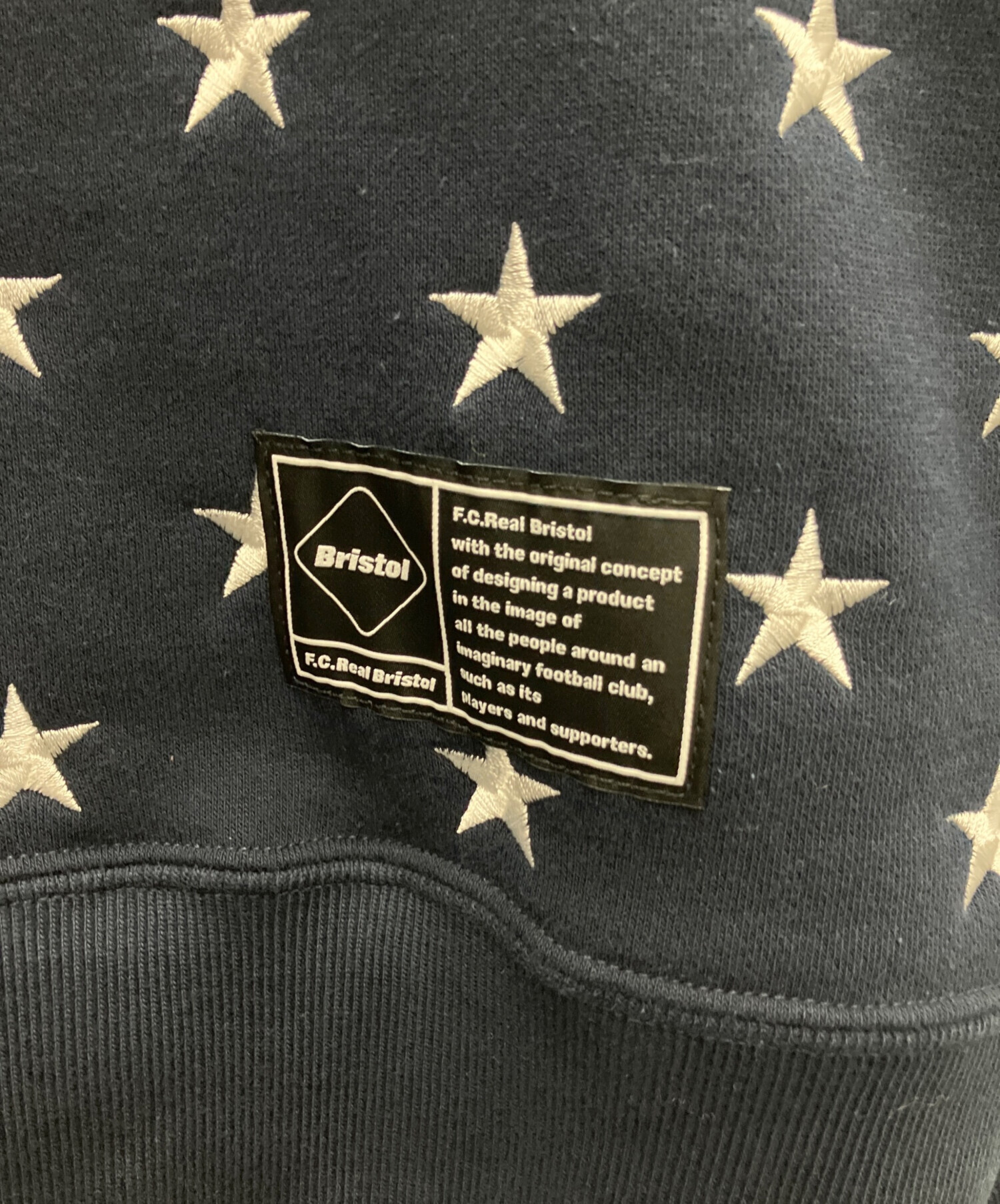 中古・古着通販】Bristol (ブリストル) ALL OVER STAR CREWNECK SWEAT