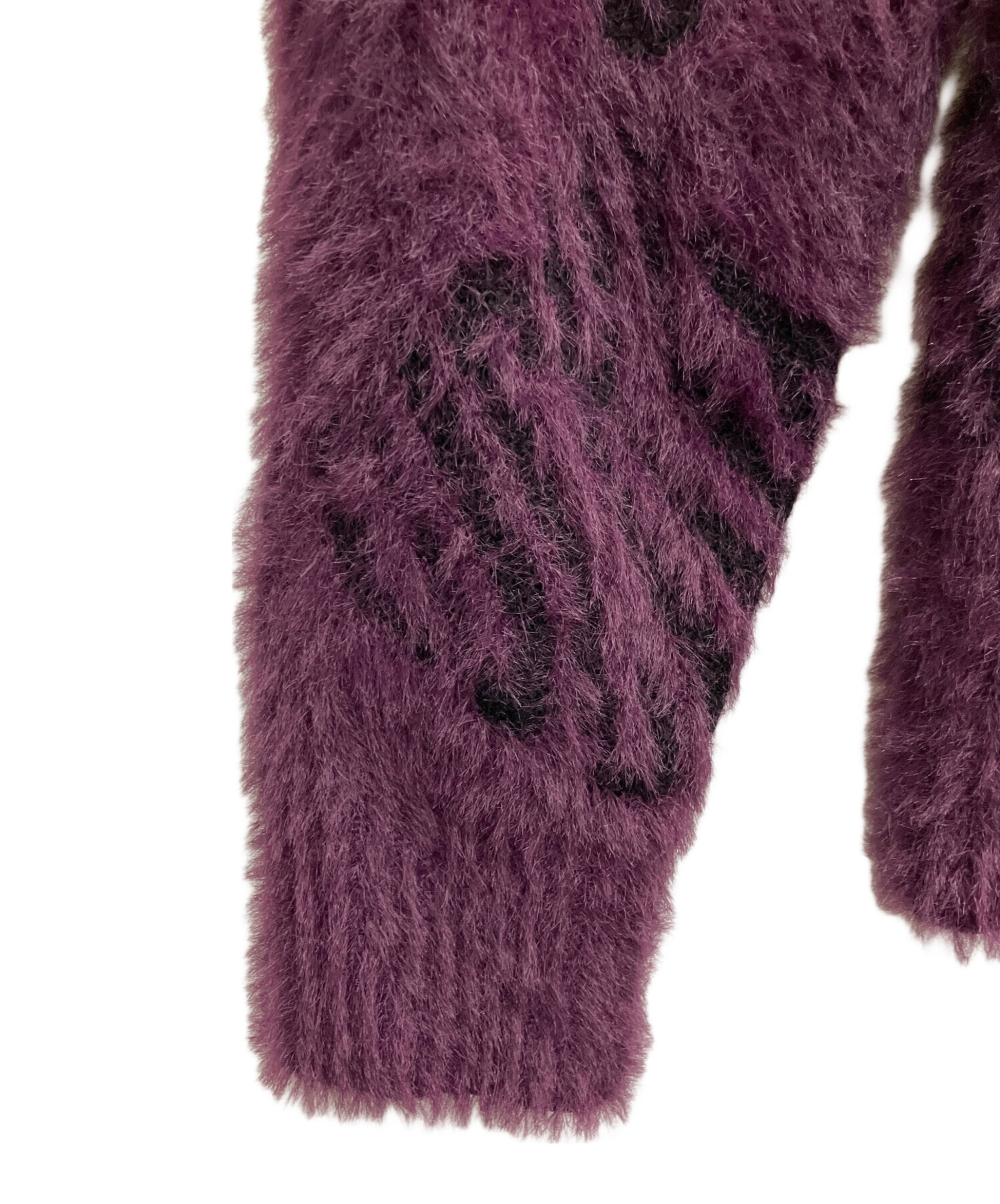 中古・古着通販】HUF (ハフ) FUCK IT L/S OVERSIZED SWEATER パープル