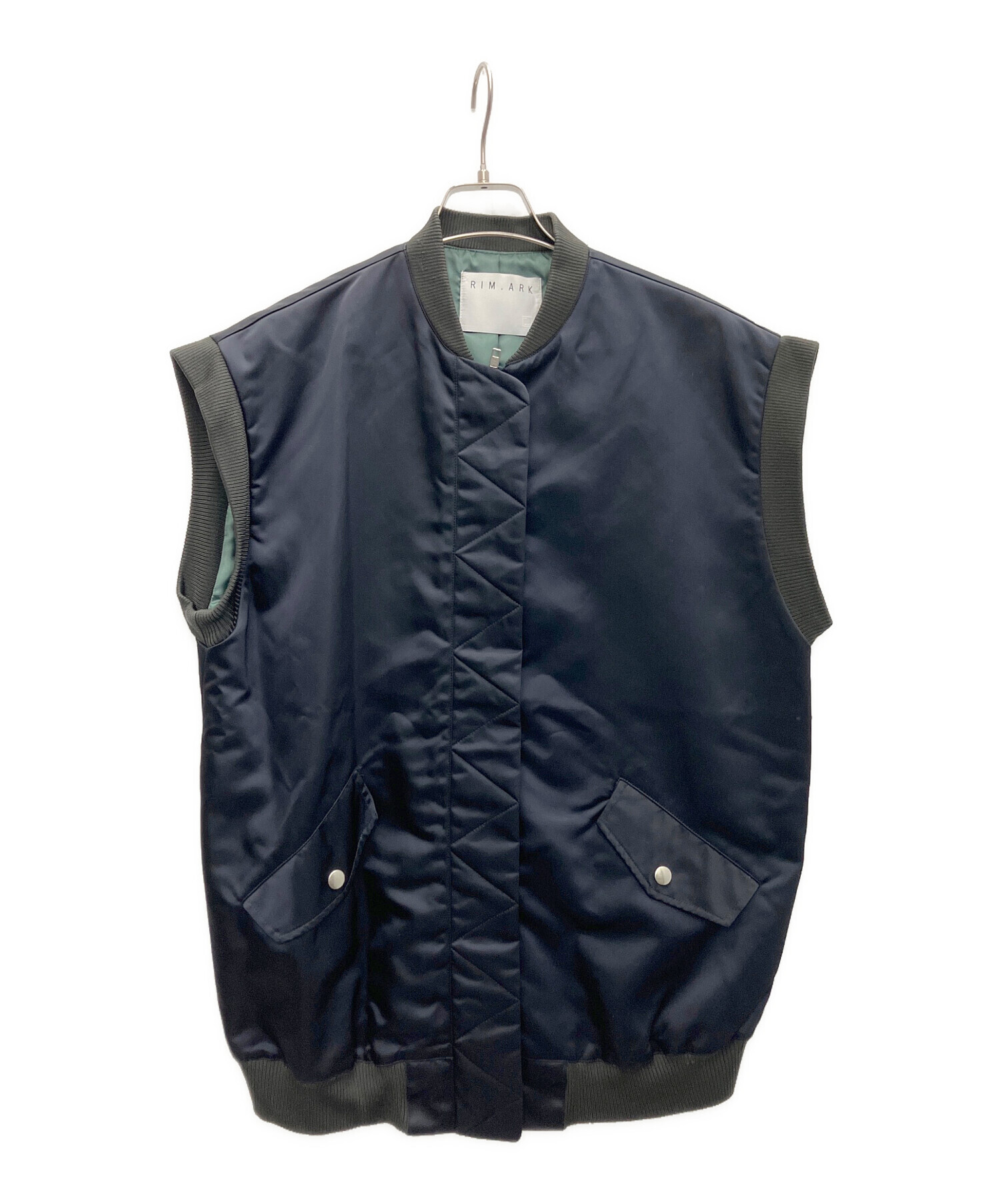 中古・古着通販】RIM.ARK (リムアーク) MA－1 vest ネイビー サイズ