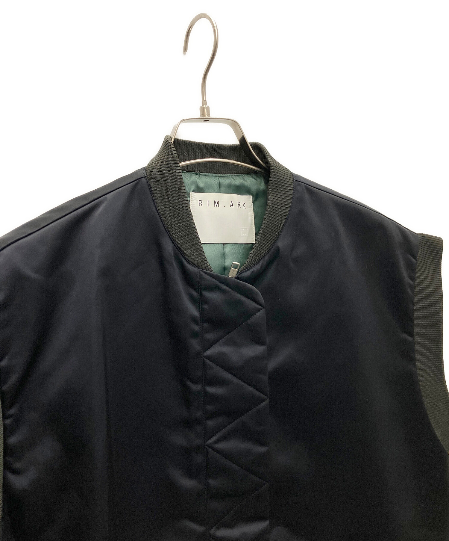 中古・古着通販】RIM.ARK (リムアーク) MA－1 vest ネイビー サイズ