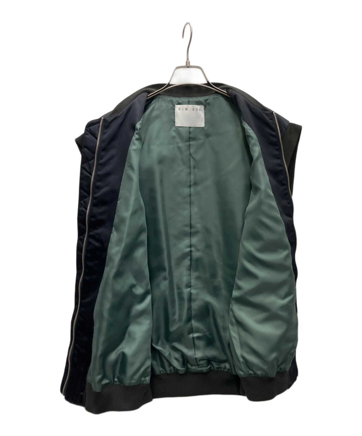 中古・古着通販】RIM.ARK (リムアーク) MA－1 vest ネイビー サイズ