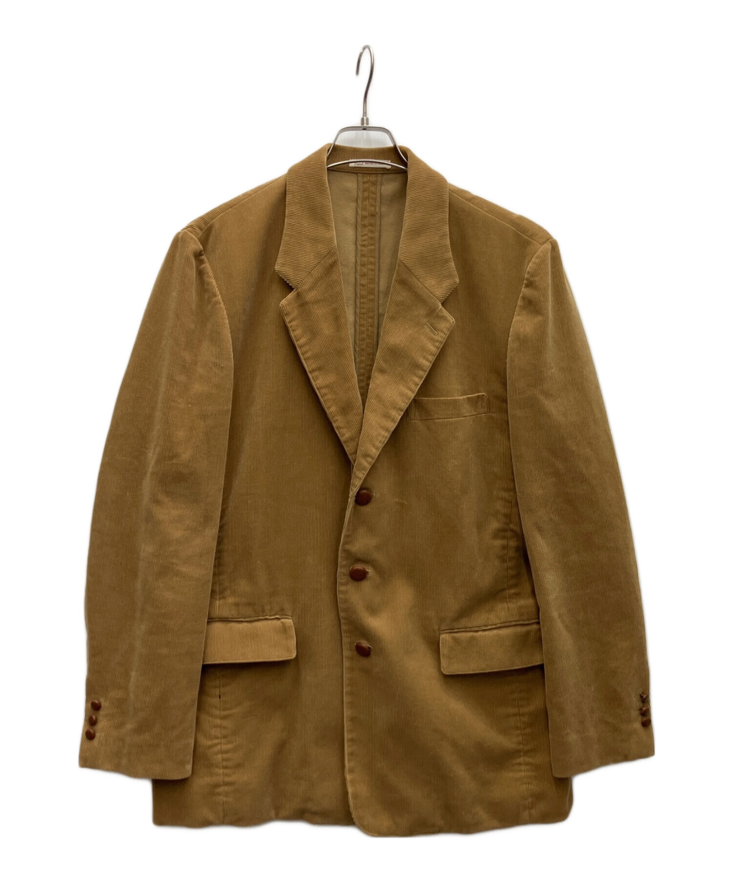 中古・古着通販】PAPAS (パパス) コーデュロイジャケット ブラウン