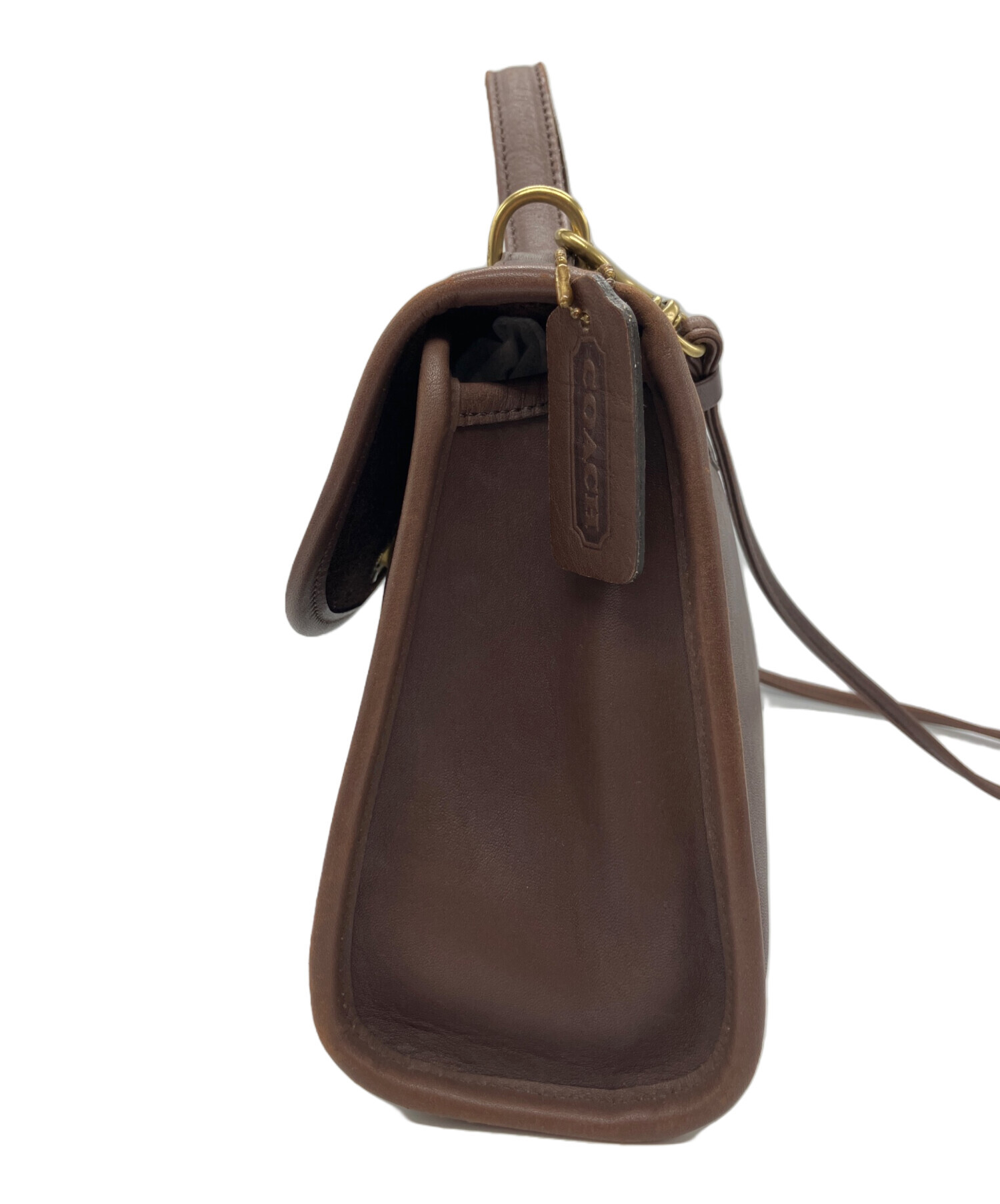 vintage coach 4952 NUBUC CHOCOLATE バッグ vintage coach 4952 NUBUC CHOCOLATE バッグ - メルカリ