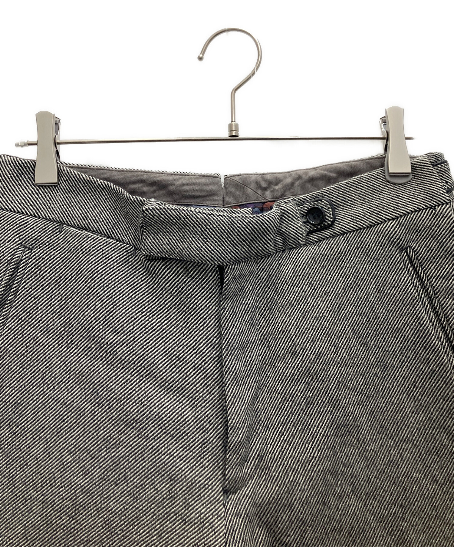 中古・古着通販】N.HOOLYWOOD (エヌ ハリウッド) スラックス グレー