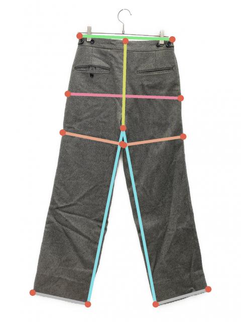 中古・古着通販】N.HOOLYWOOD (エヌ ハリウッド) スラックス グレー