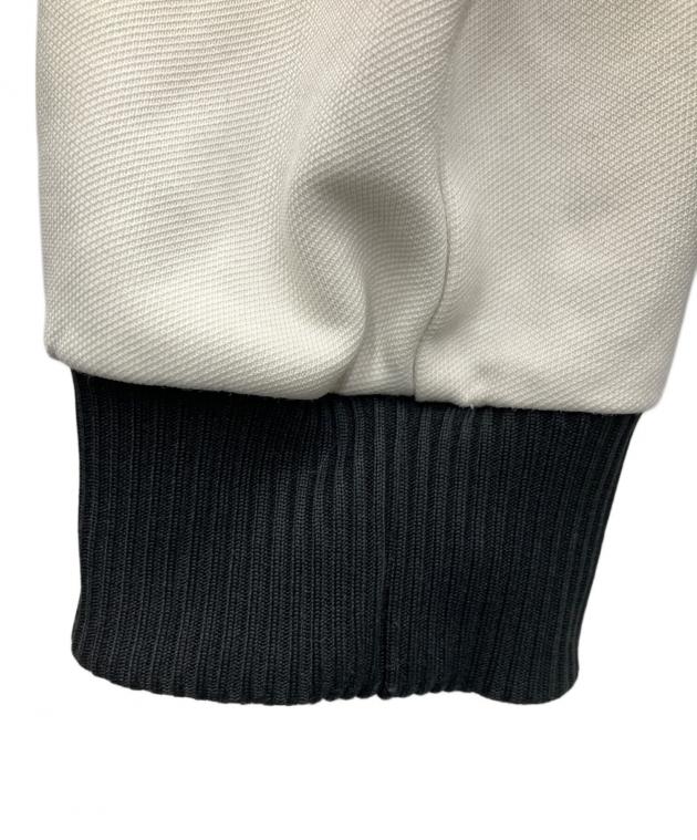 adidas トラックジャケット アイボリー/ブラック　古着 中古・古着通販】adidas (アディダス) トラックジャケット ブラック