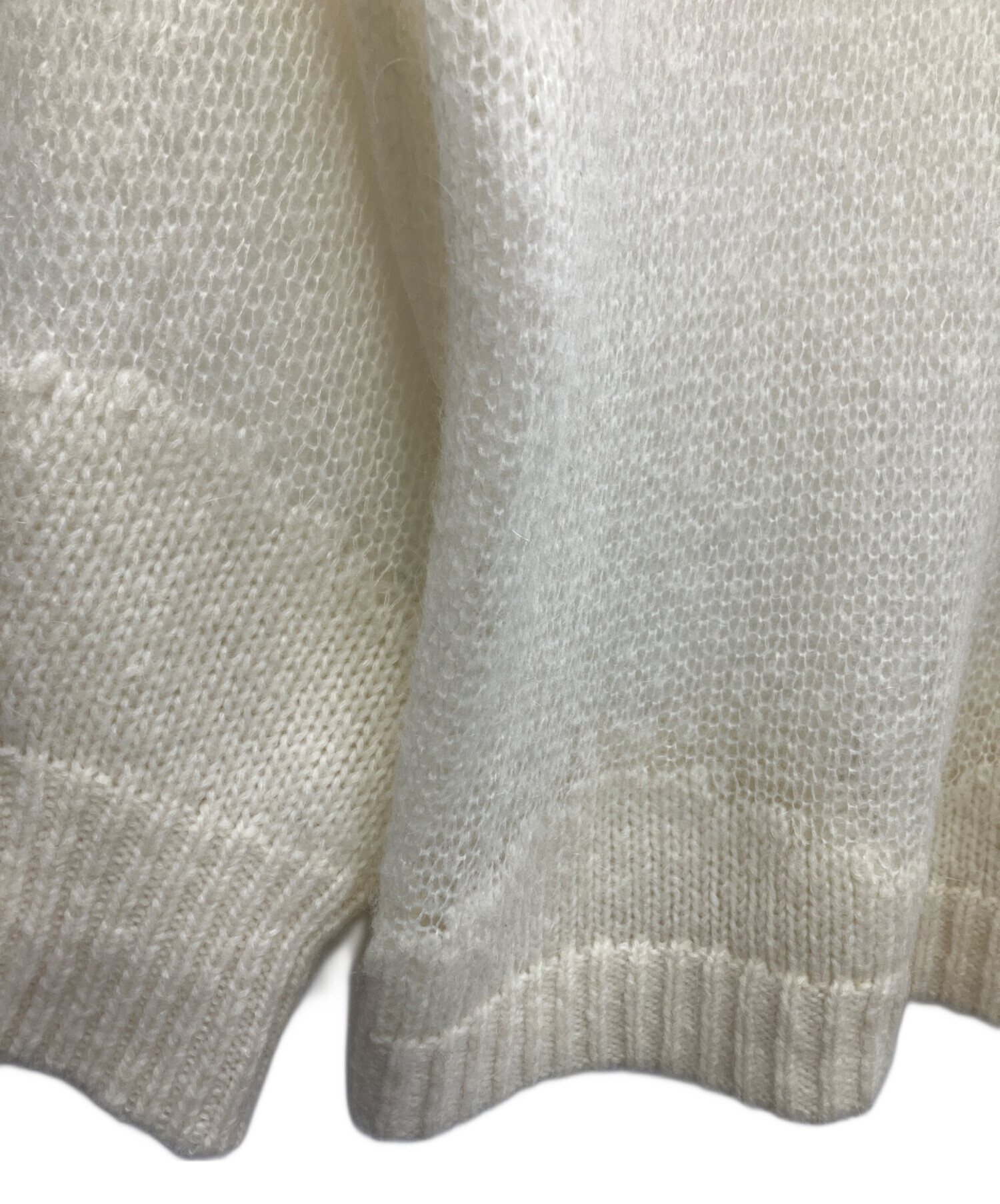 中古・古着通販】AMERI (アメリ) ニット ホワイト サイズ:SIZEFREE