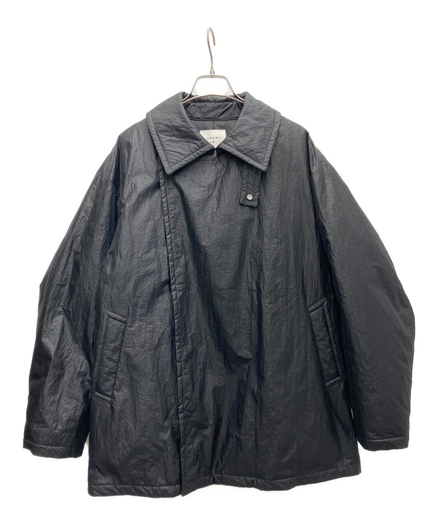 中古・古着通販】AMERI (アメリ) ダウンジャケット ブラック サイズ:M