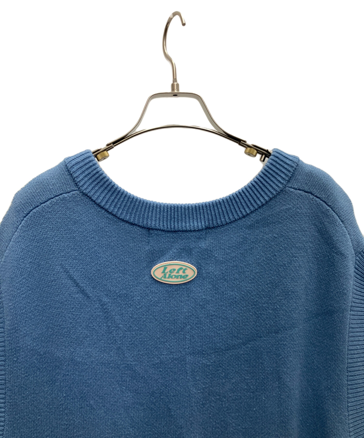 中古・古着通販】Left Alone (レフトアローン) ニットベスト ブルー