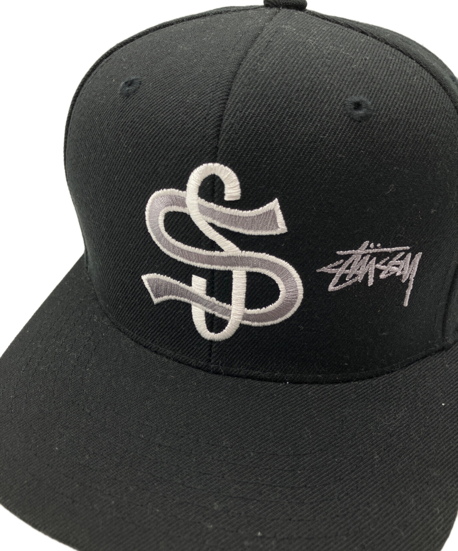 中古・古着通販】stussy (ステューシー) キャップ ブラック｜ブランド