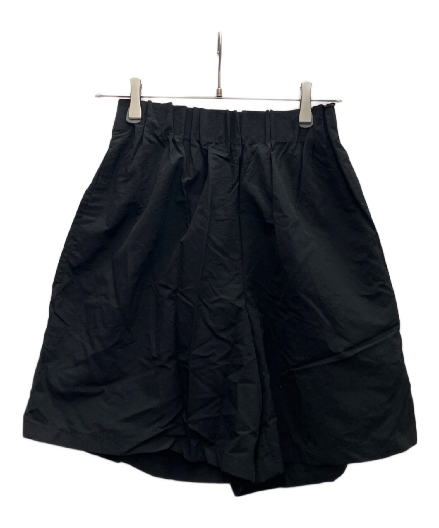 中古・古着通販】eunoia (ユノイア) ショートパンツ ブラック サイズ