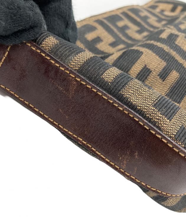 中古・古着通販】FENDI (フェンディ) ポーチ ブラウン×ブラック