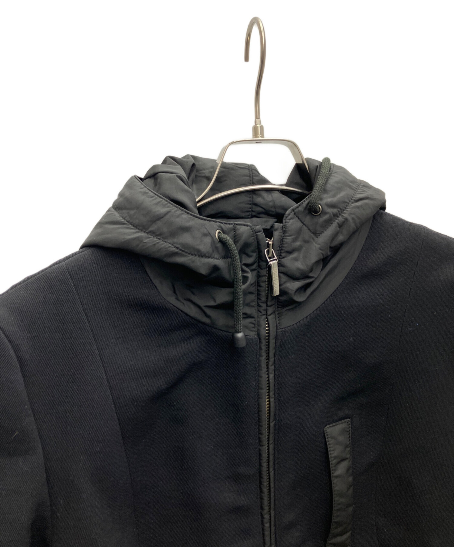 中古・古着通販】MOSCHINO (モスキーノ) ジップコート ブラック サイズ