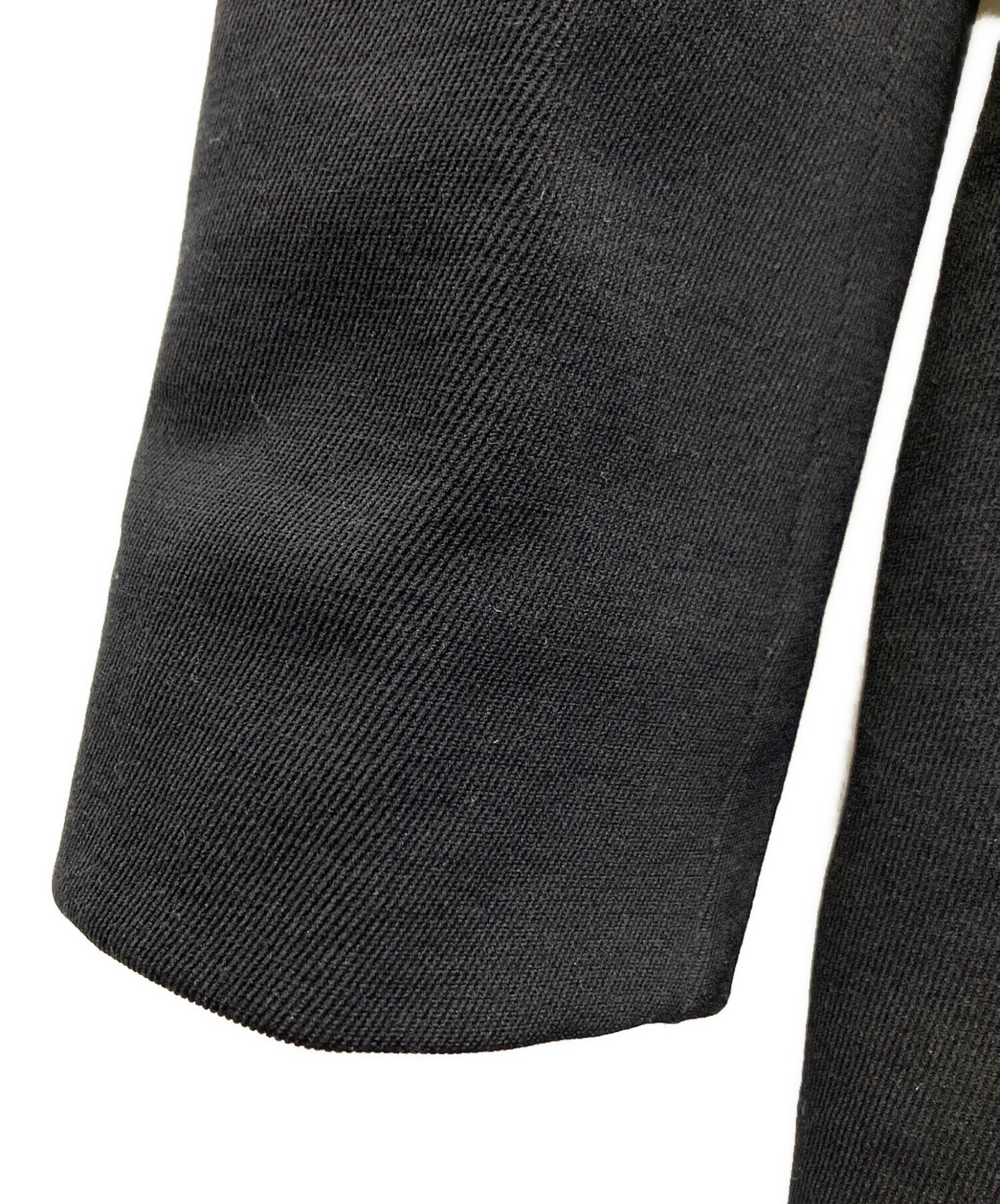 中古・古着通販】MOSCHINO (モスキーノ) ジップコート ブラック サイズ