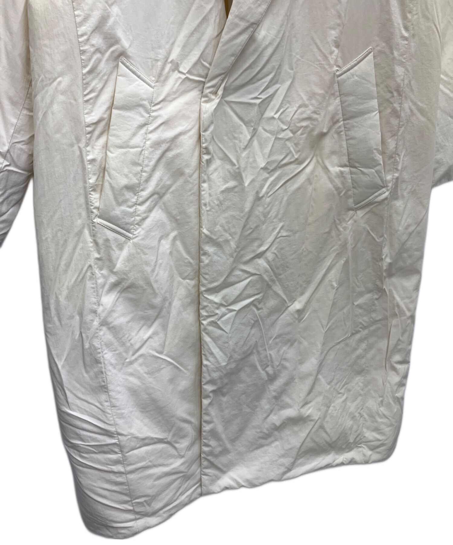 中古・古着通販】SIMPLICITE (シンプリシテ) ダウンコート ホワイト 