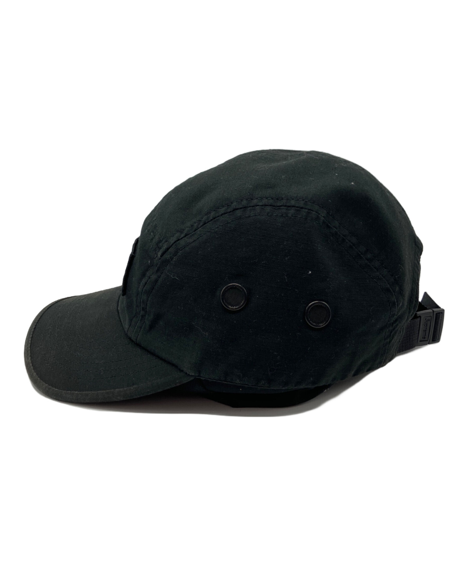シュプリーム　キャップ　 ブラック 中古・古着通販】Supreme (シュプリーム) キャップ ブラック｜ブランド