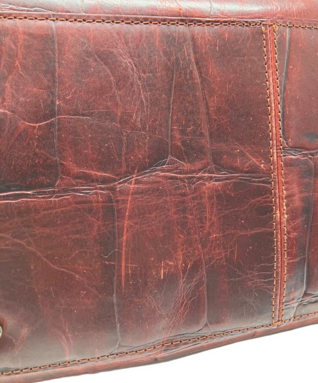 中古・古着通販】aniary (アニアリ) ビッグスタンプクロコレザートート