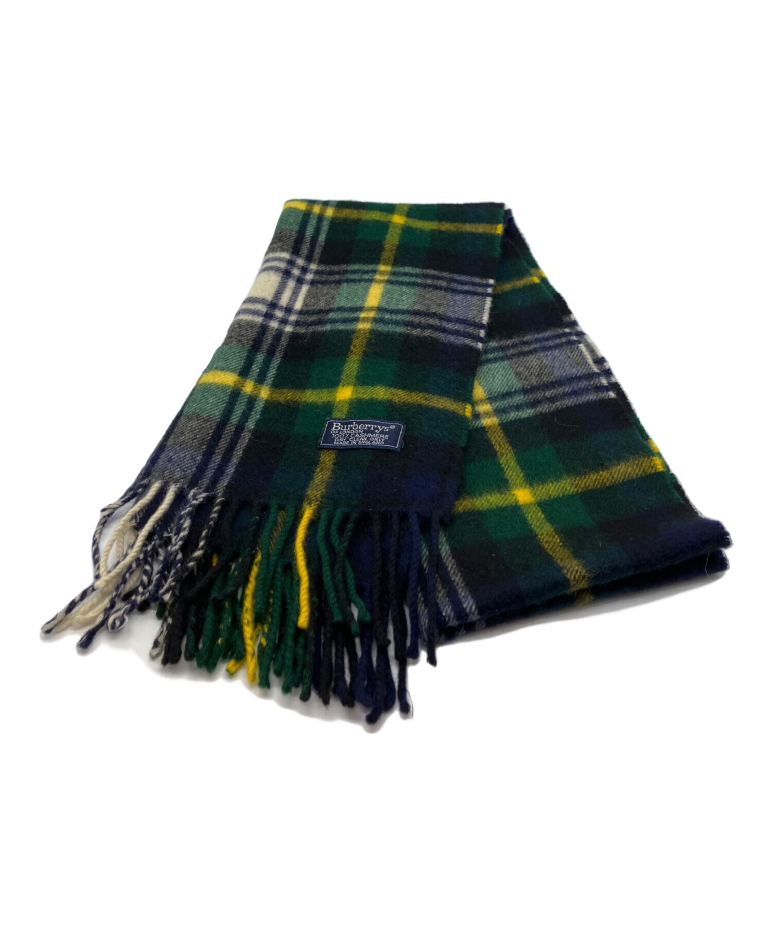 中古・古着通販】Burberry's (バーバリー) マフラー グリーン