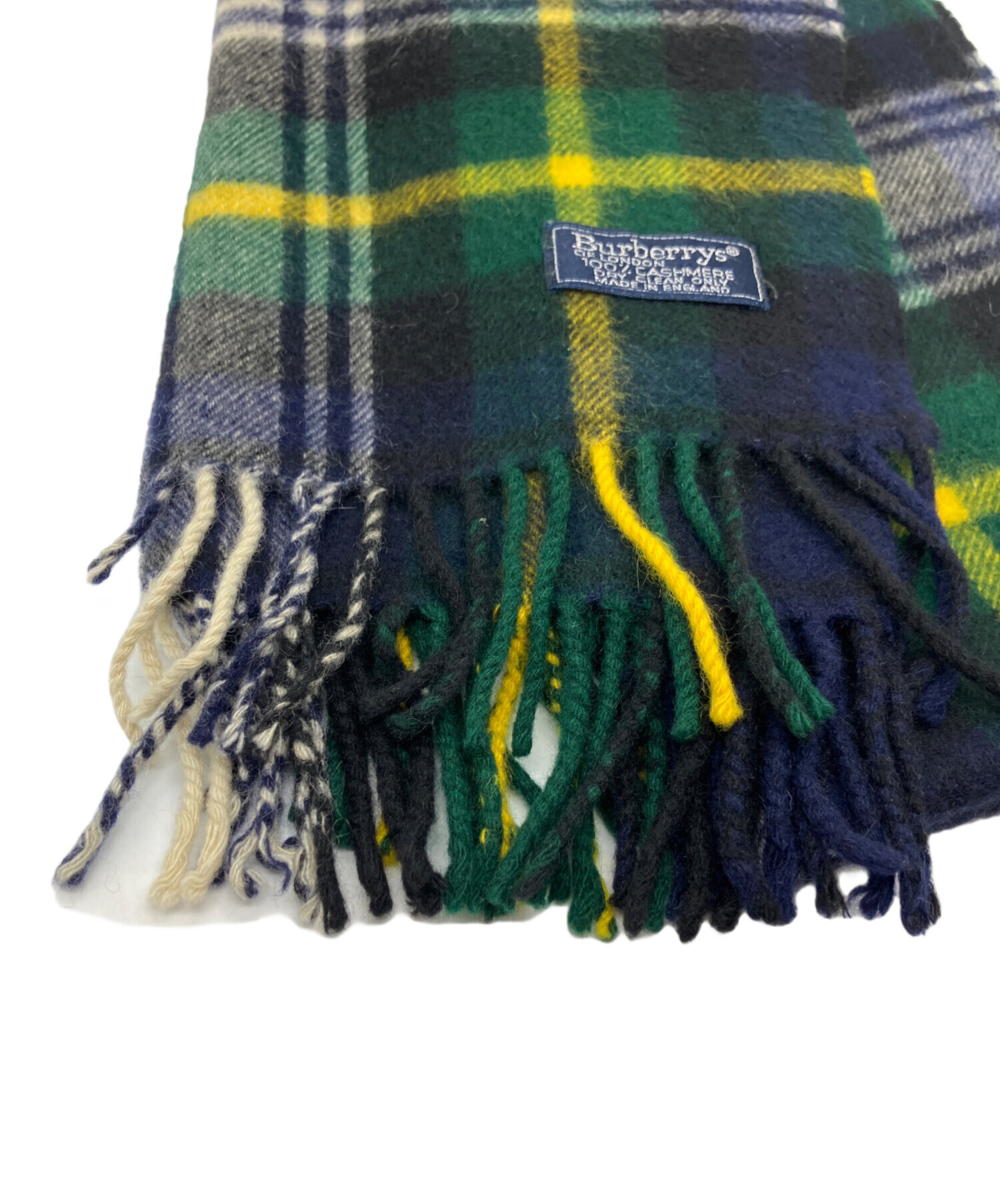中古・古着通販】Burberry's (バーバリー) マフラー グリーン