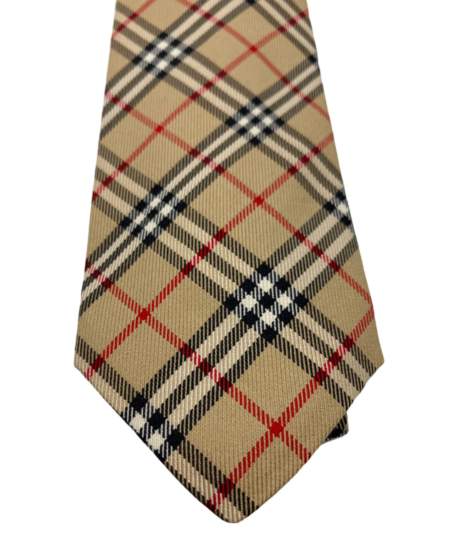 中古・古着通販】Burberry's (バーバリー) ネクタイ キャメル サイズ 中古・古着通販】Burberry's (バーバリー) ネクタイ キャメル サイズ