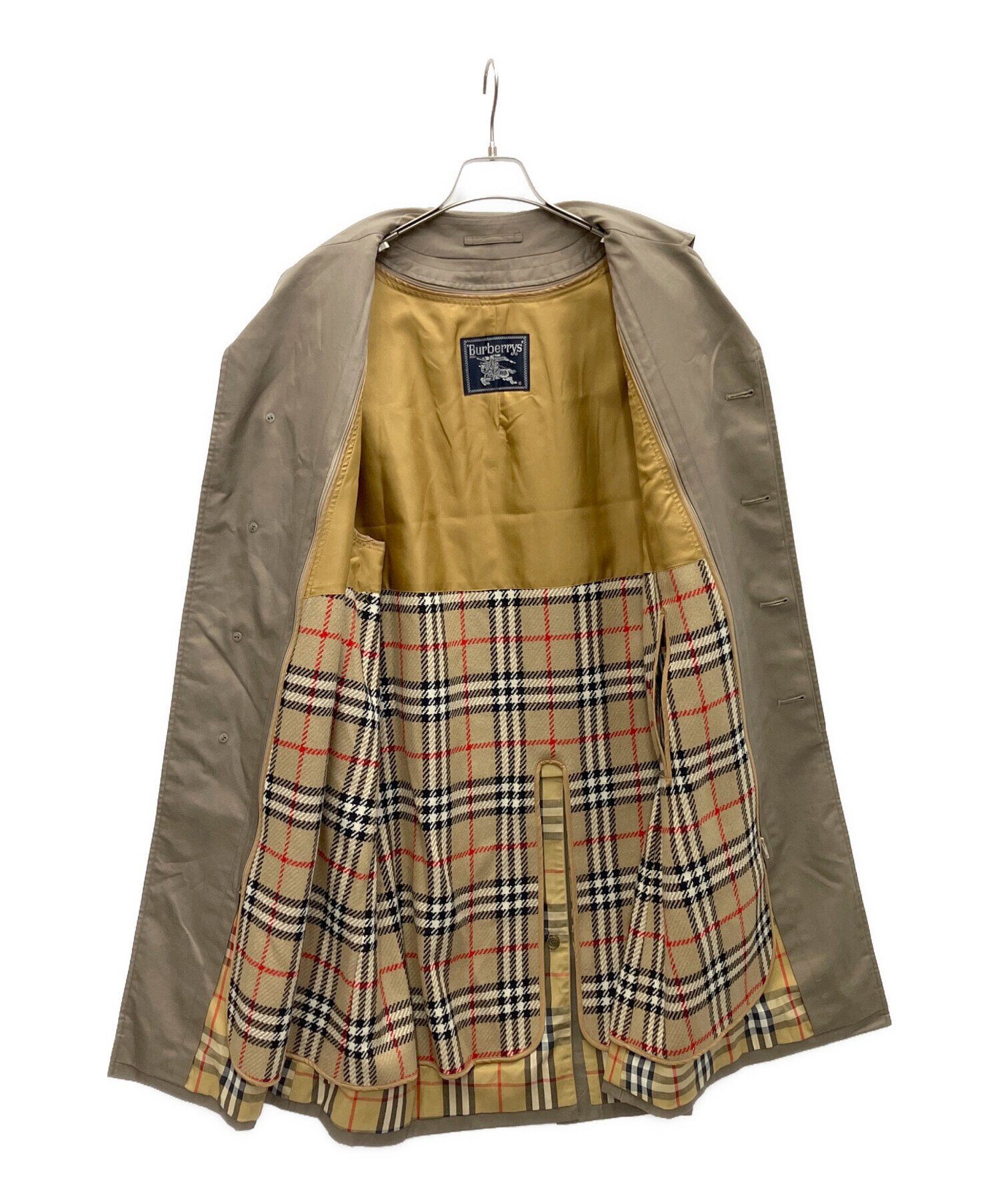 中古・古着通販】Burberry's (バーバリー) コート ベージュ サイズ